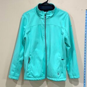 Spyder Women's Alyce Full Zip Soft Shell Jacket. Size Large